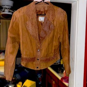 VINTAGE LEATHER INTERNATIONAL OUTERWEAR L JACKET